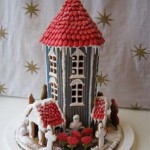 Indianapolis Indianapolis Too Tall circular tower gingerbread house custom mode