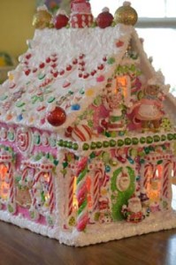 Christmas candy cane lighted houston texas custom house in Wisconsin