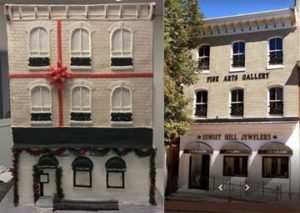 California duplicate your store front custom gingerbread house in South Carolina