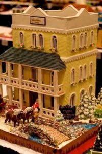 Boston Massachusetts Gingerbread custom hotel in Oregon