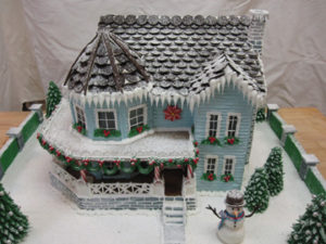 Maryland Laurel Blue Shingles Chocolate Drop Roof Ginger Shatoe in North Carolina