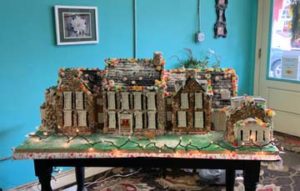 Pennsylvania Philadelphia Christmas Gingerbread Extremely Large Country Mansion in New Mexico