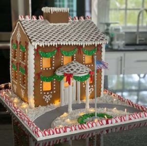 Delray Florida Christmas Gingerbread Country club in New Mexico