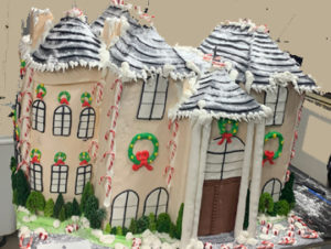 Washington DC Marland Fairytale Santas Gingerbread castle in Kentucky