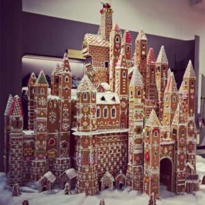 West Palm Beach Florida Custom Gingerbread Castle in Kentucky