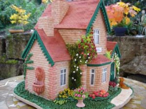Pennsylvania Philadelphia Summer Pink Gingerbread Custom Cottage in Kansas