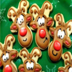 Nashville-Tennessee-Raindeer-Custom-Gingerbread-Shaped-Designer-Cookies