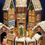 Atlanta-Fayetteville-Gingerbread-Tall-Village-Custom-Houses-Train-Set